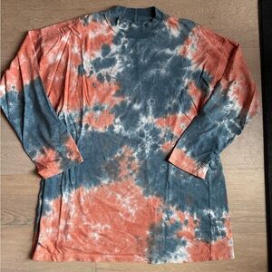 We The Free Tie-Dye Oversized Long Sleeve Shirt